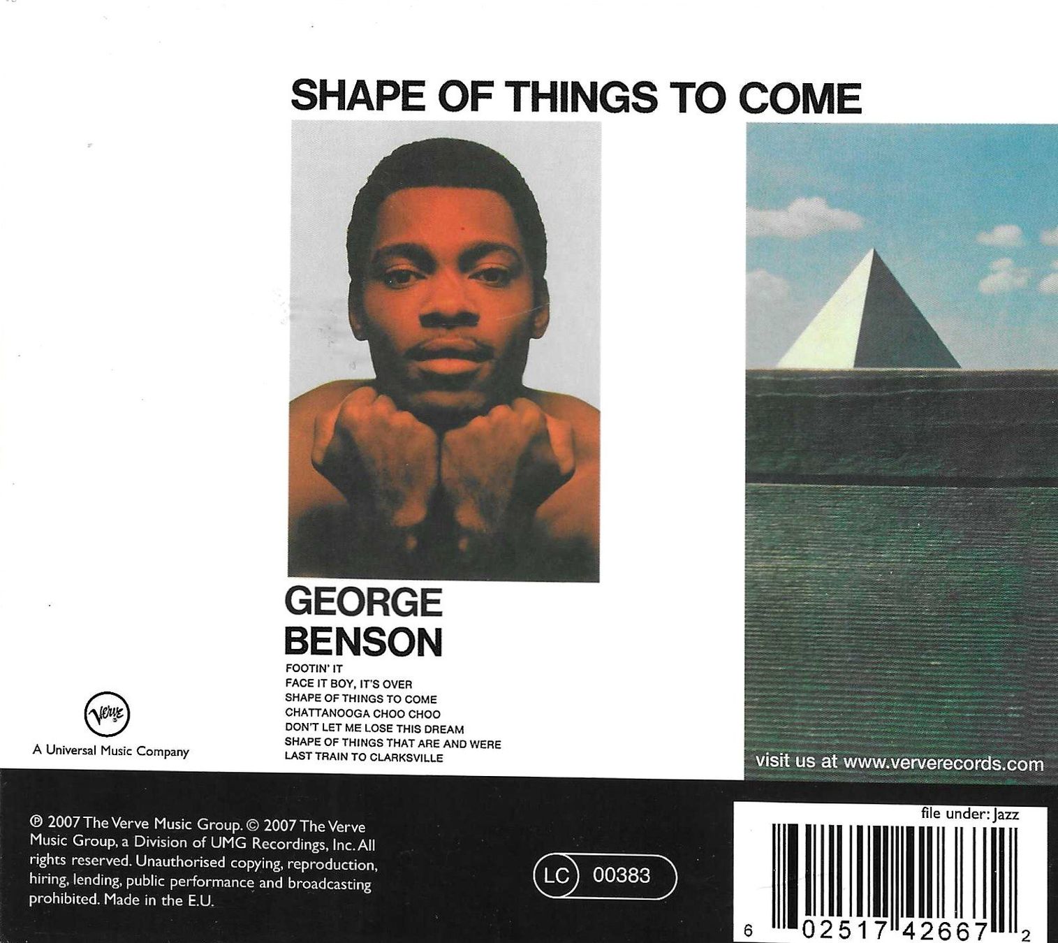 CD: George Benson CD Digipack - Shape Of Things To Come – Usato da Savagnier venduto da Ne2065 1