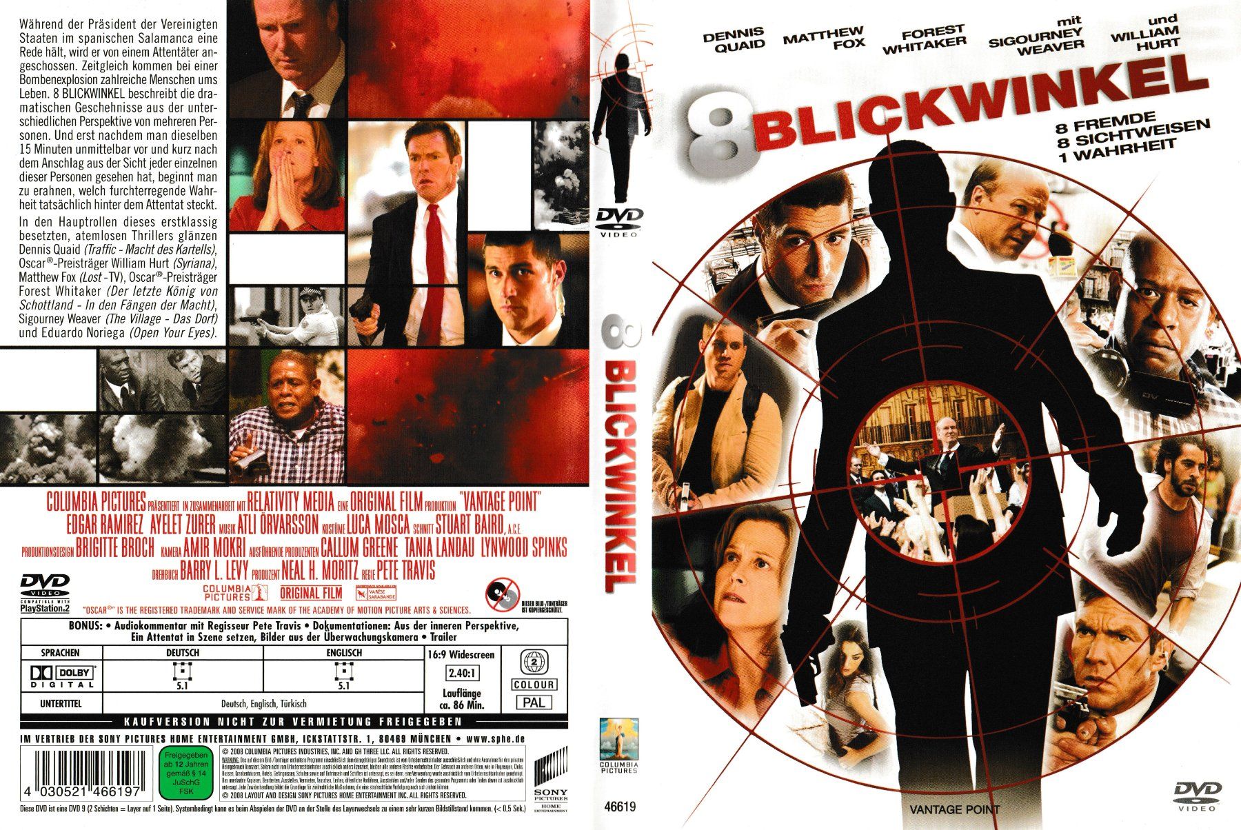 Tutti i DVDs: DVD - 8 Blickwinkel – Usato da Langnau am Albis venduto da MediaRescuerKeLoX