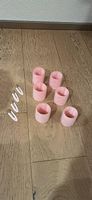 Lot de 6 bigoudis et 4 pinces