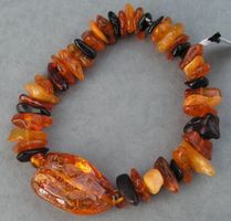 ♥ MIDI ARMBAND / Baltischer Bernstein ♥