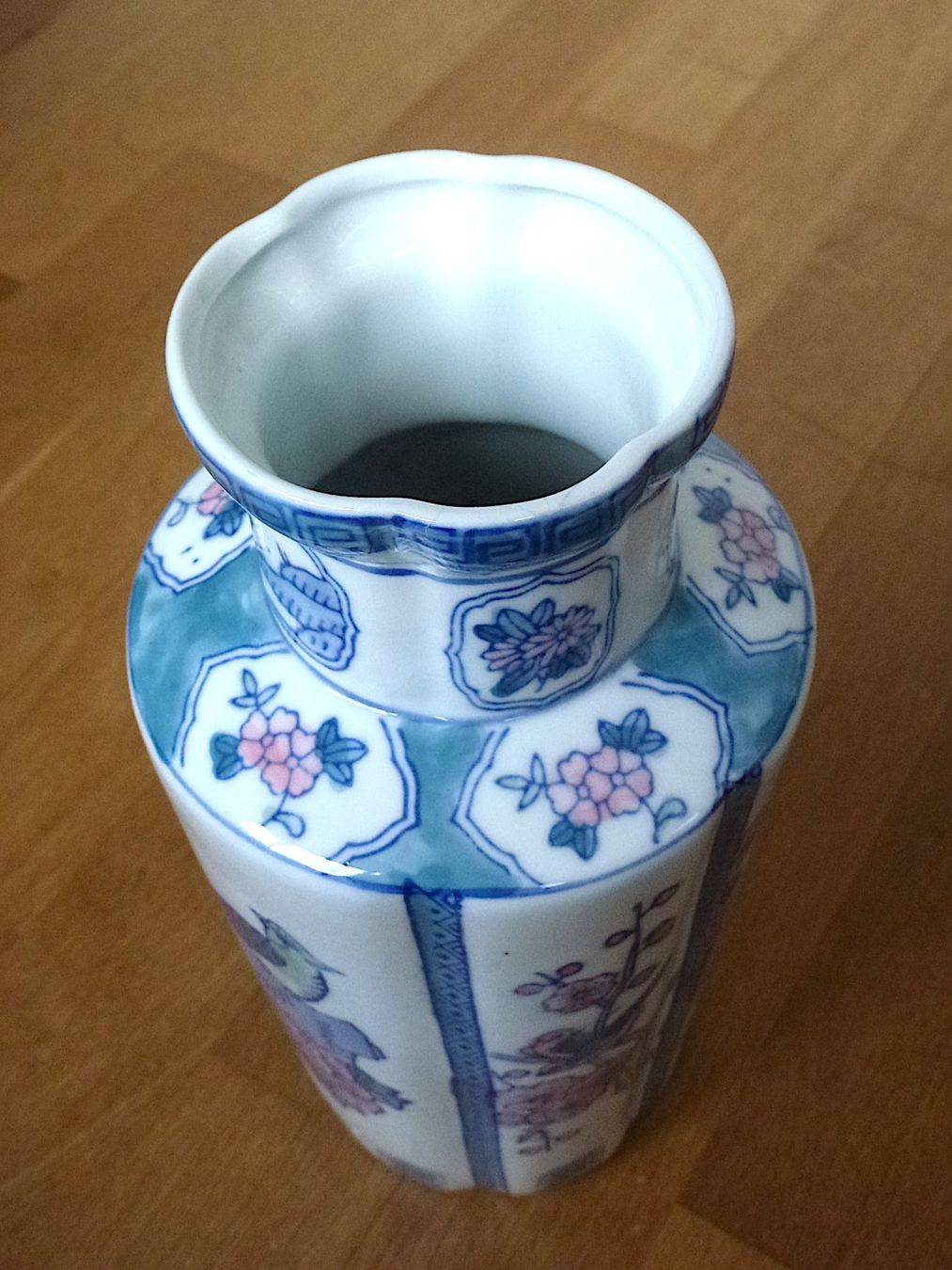 Vasi & Recipienti: Vase mit Vogel und Blumen Motiv – Usato da Zürich venduto da Kalla36 6