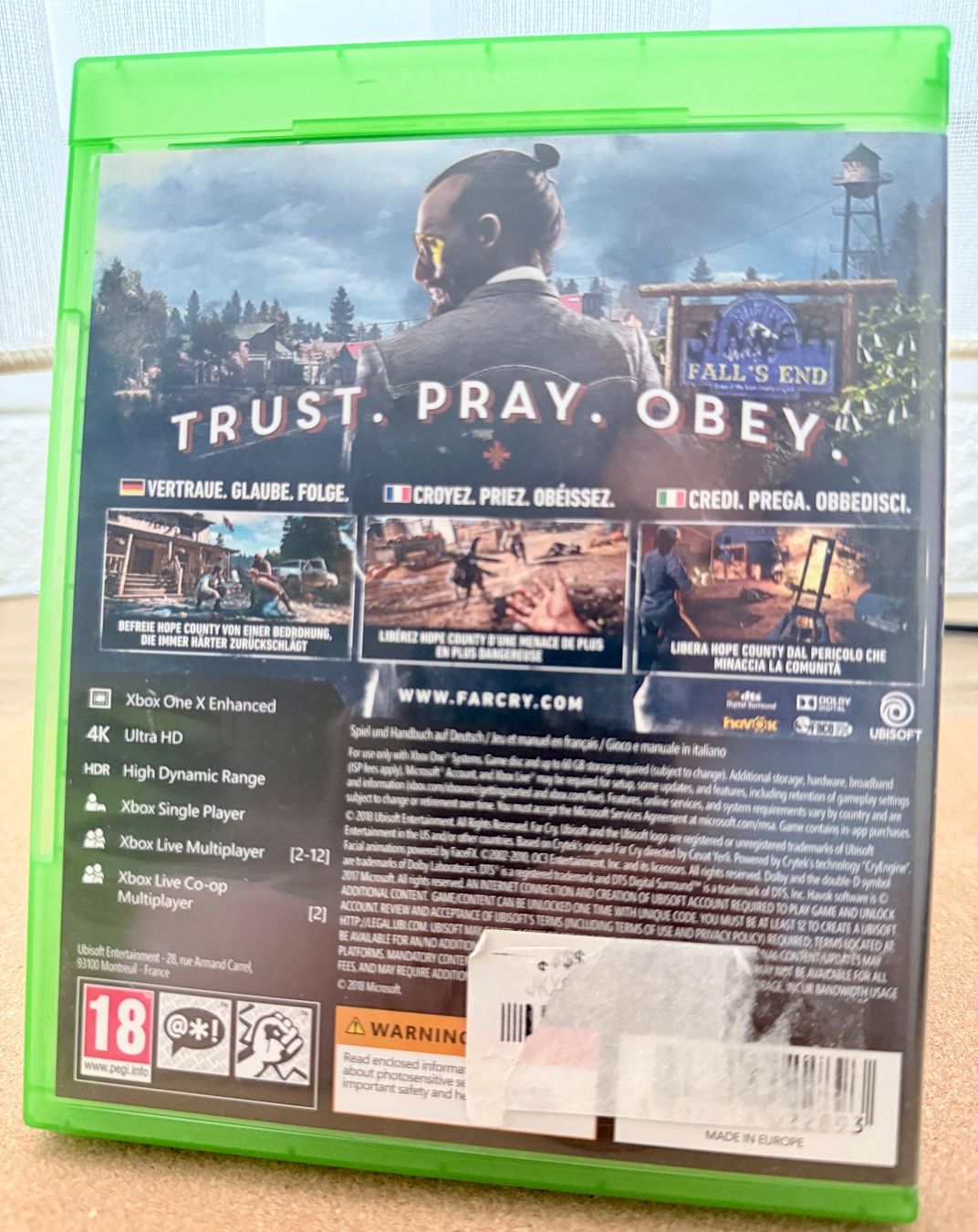 Microsoft Spiele: XBOX ONE / Series X Far Cry 5 (PEGI) – Gebraucht aus Dintikon von Onomichio-Kun 1