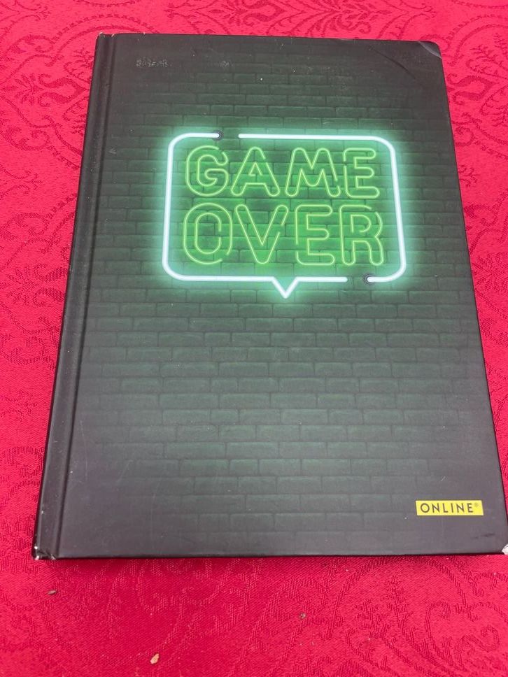 Blocchi: Notizbuch Game over A5 – Usato da Bergdietikon venduto da antovale