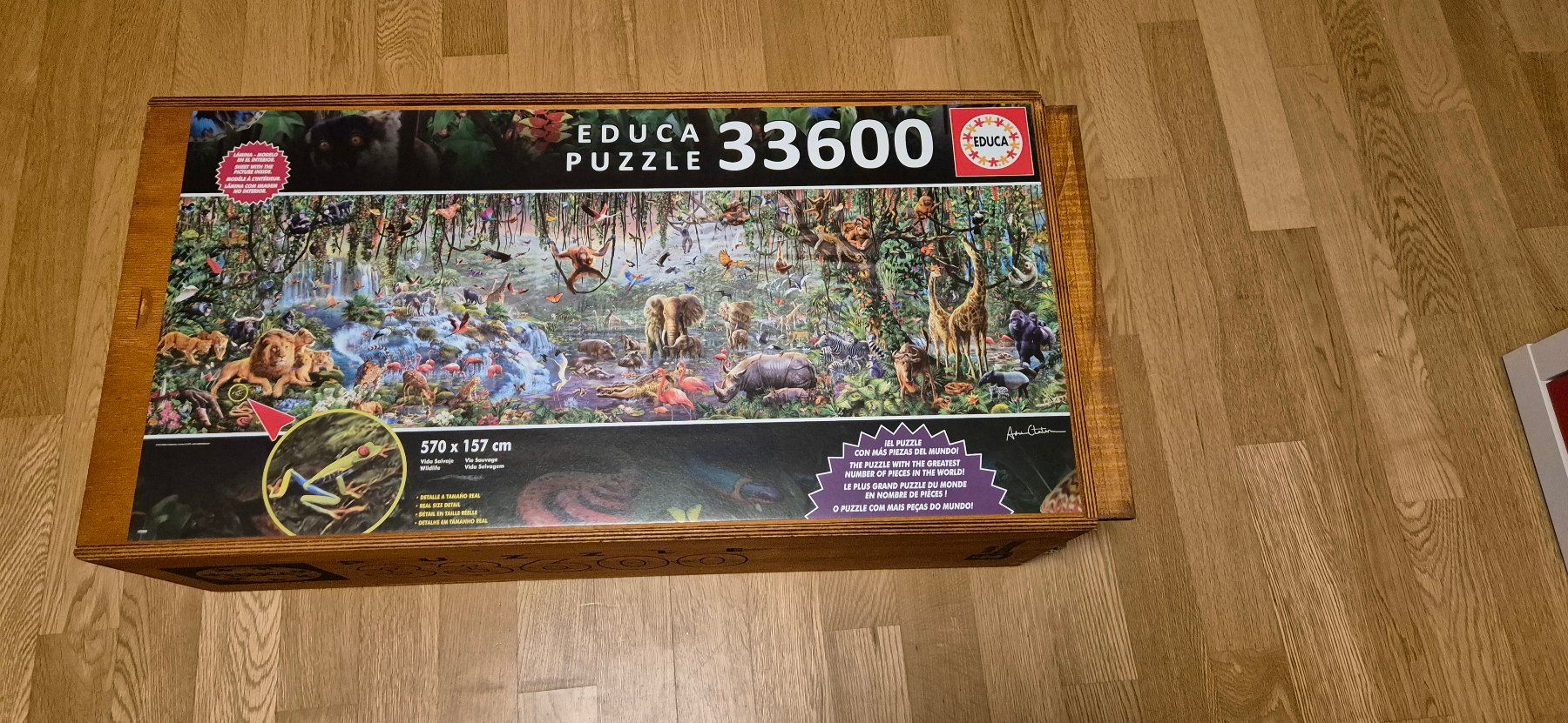Educa Puzzles: EDUCA Puzzle mit 33600 Teilen NEU – Neu und originalverpackt aus Unterägeri von schmidtchen78