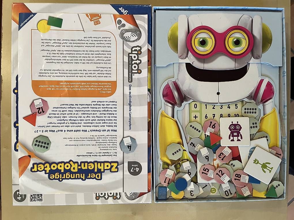 Giochi: Tiptoi Spiel 'Der hungrige Zahlen-Roboter' – Usato da Zürich venduto da Sina1899 2