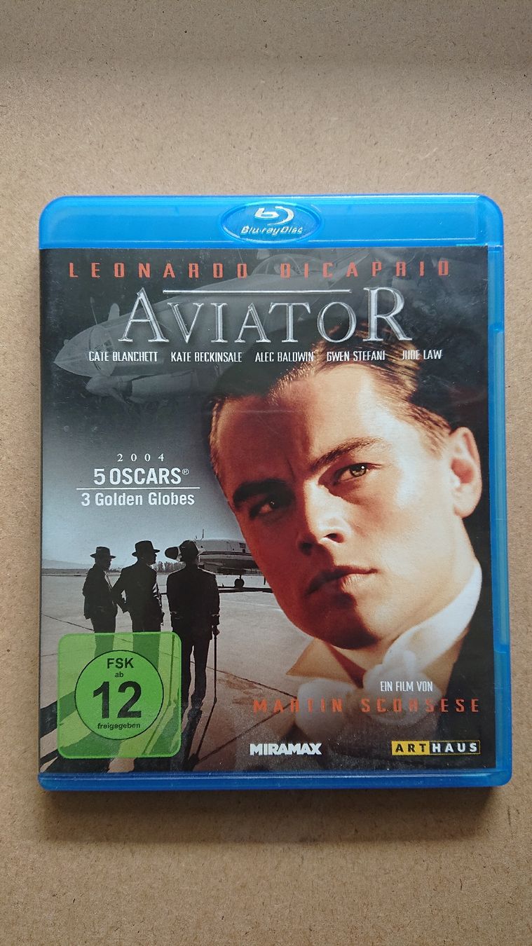 Tutti i DVDs: The Aviator - Blu-ray - Leonardo DiCaprio - – Usato da Chur venduto da FreakofRarity