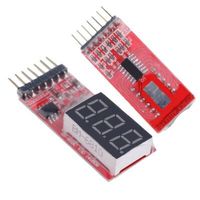 Lipo tester Testeur de tension voltage rc batterie Lipo 2-6s