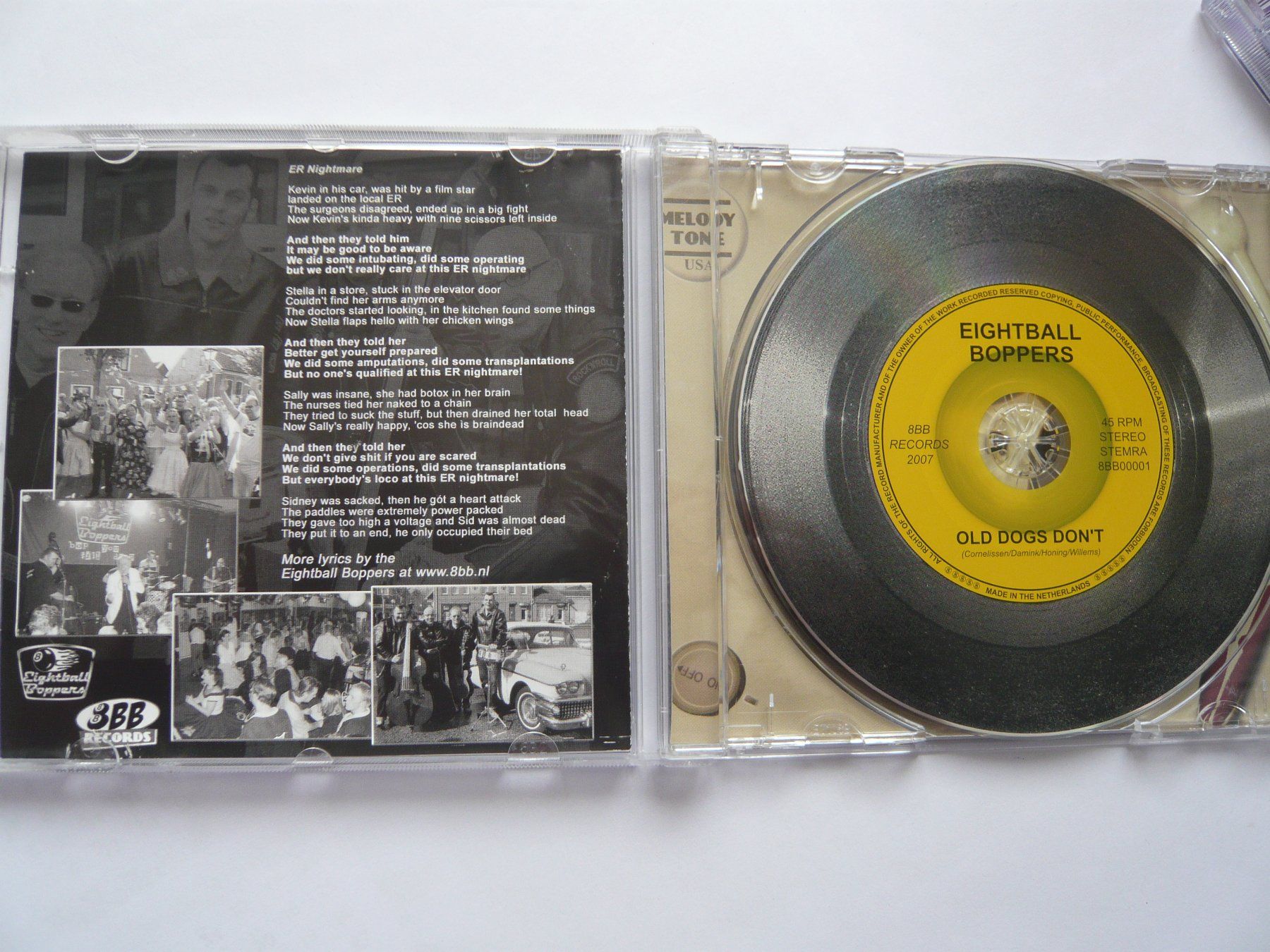 CD: EIGHTBALL BOPPERS OLD DOGS DON'T – Usato da Winterthur venduto da Cajun 1