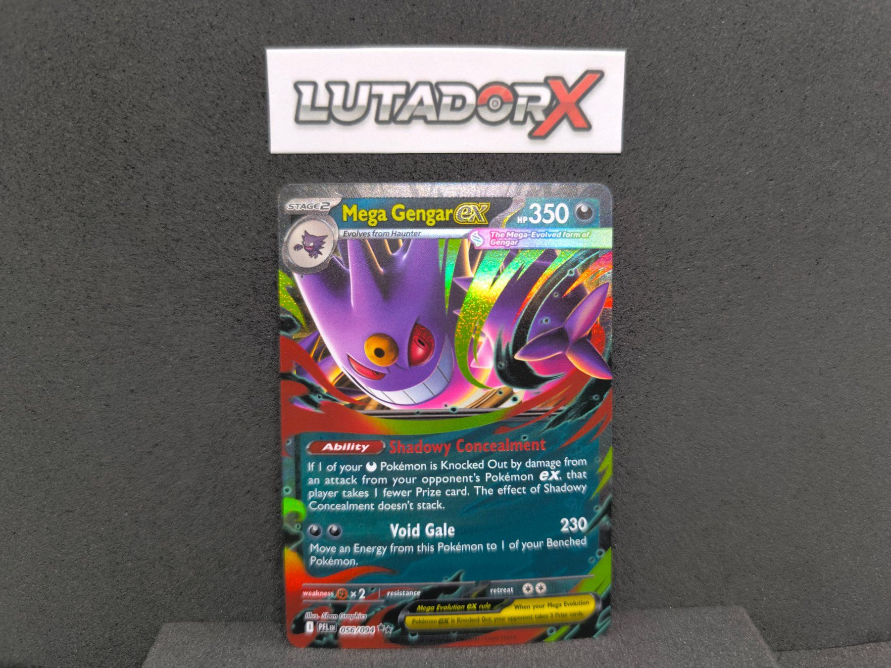Pokémon Carte collezionabili: Mega Gengar ex - Phantasmal Flames - 056/094 - Englisch – Usato da Ballwil venduto da Lutadorx