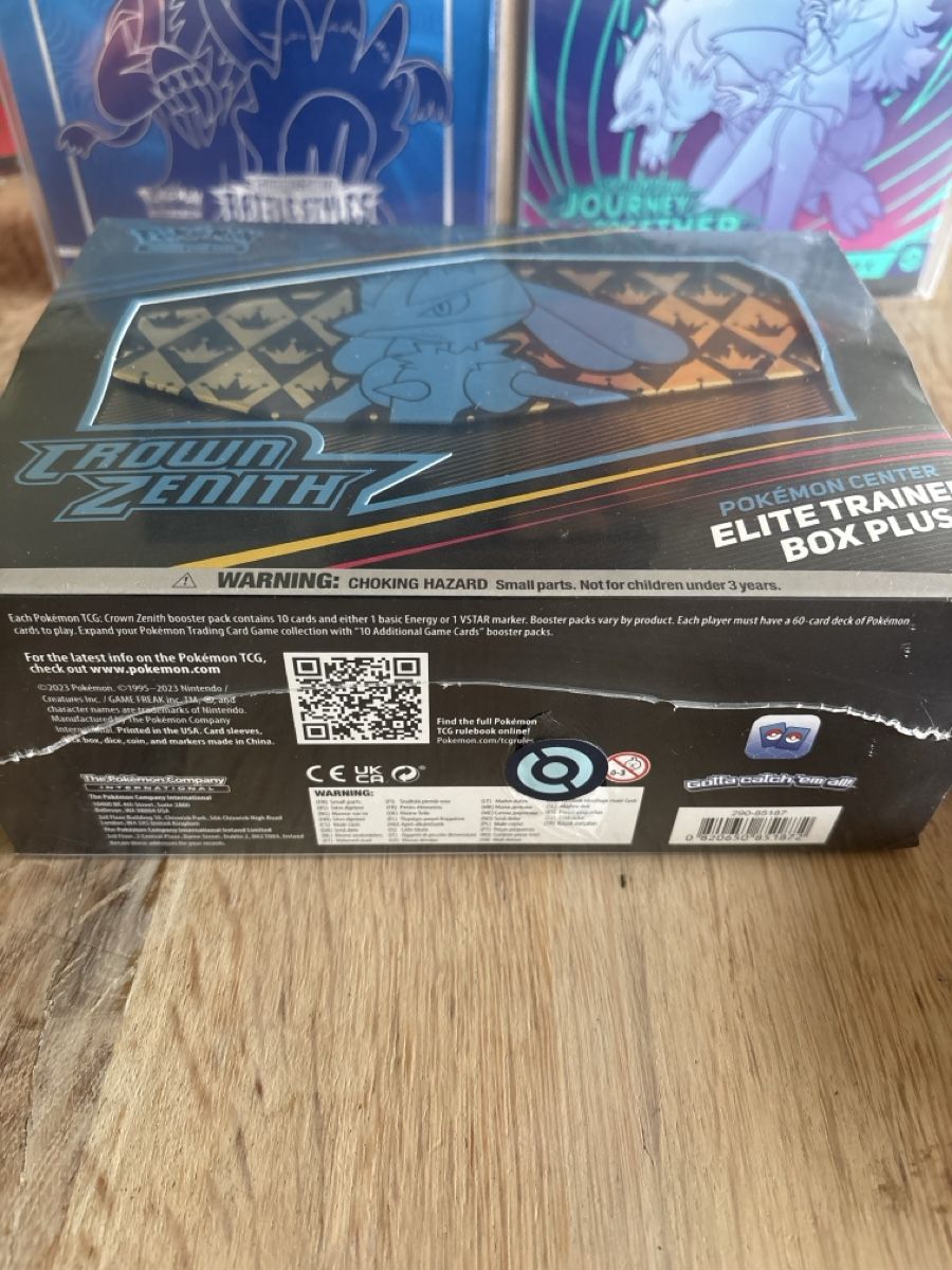 Pokémon Sammelbilder & Trading cards: Pokemon Crown Zenith Pokemon Center ETB – Neu und originalverpackt aus steinhausen von pat_nc2x 4