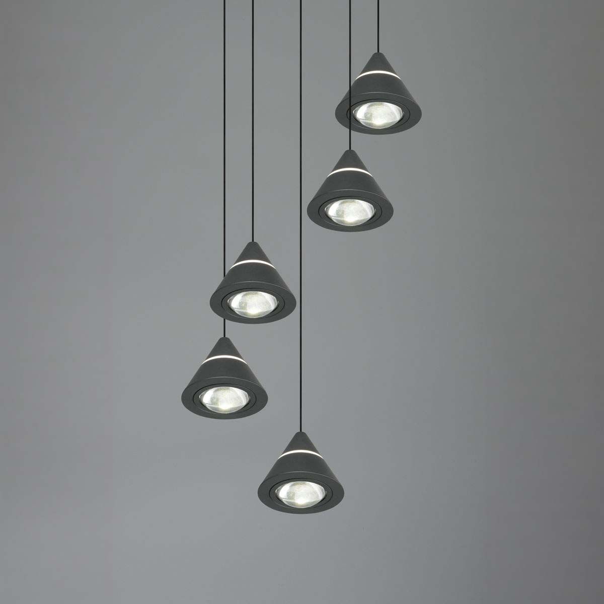 Lampadari & plafoniere: LED Pendelleuchte, Schwarz, 28 cm Ø, CCT – Nuovo (secondo la descrizione) da Kreuzlingen venduto da Smart-Light 7