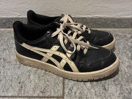 Asics Turnschuhe, Gr. 36, Schwarz/Creme