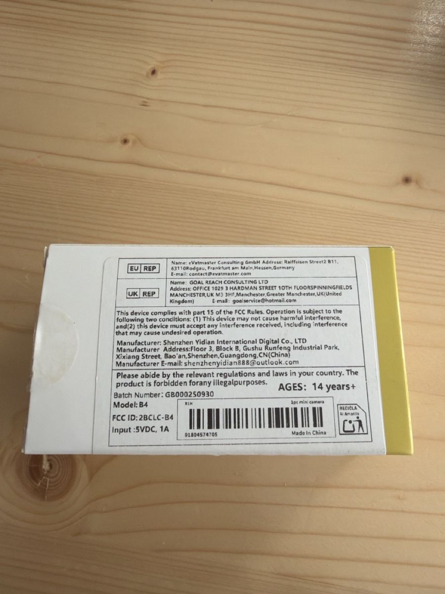 Kamera: Mini WiFi Kamera gebraucht – Gebraucht aus Tafers von Re.Ts 2