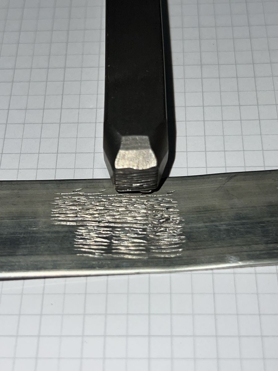 Timbri: Struktur Stempel Nr.1 Metall Schmuck Textur – Nuovo e nell'imballaggio originale da schellenberg venduto da freefostore 4