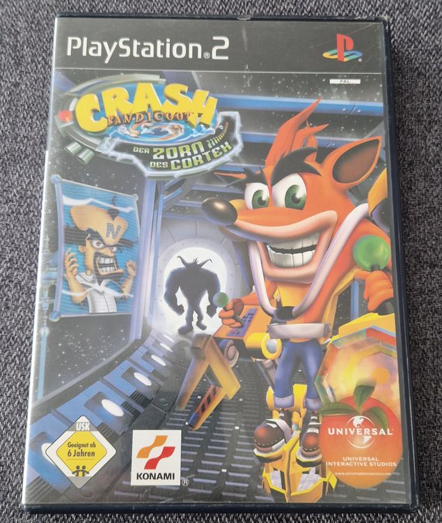 Jeu PS2 Crash Bandicoot La Vengeance De Cortex - Version PAL Française - Bon état