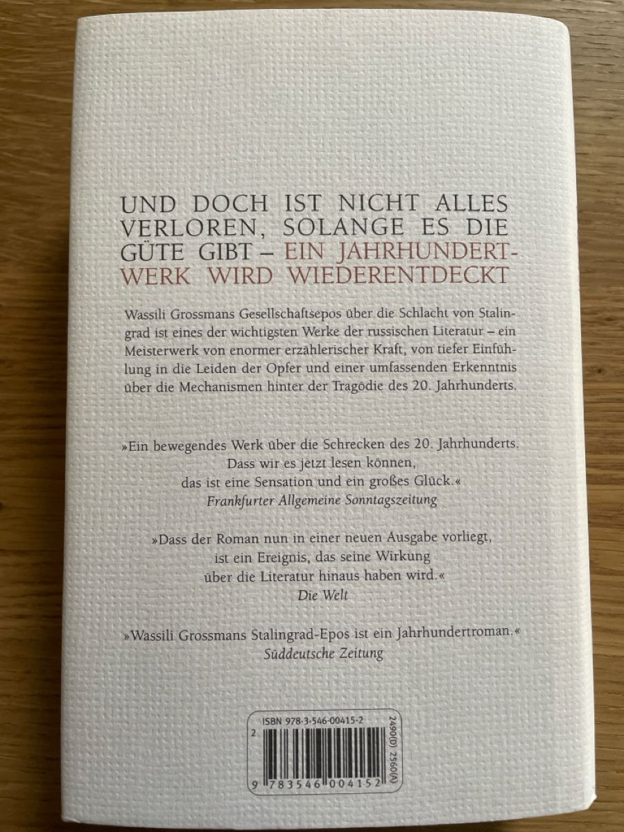 Libri: Leben und Schicksal von Wassili Grossmann – Usato da Winterthur venduto da sue707 1