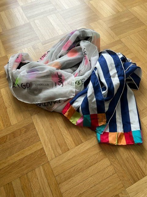 Codello Foulard & Sciarpe: 2 x "CODELLO" Foulards, Neu! – Nuovo (secondo la descrizione) da Walenstadt venduto da ricamul 3