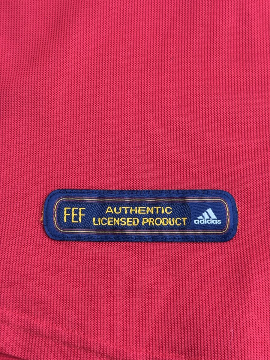 Adidas Canottiere & Pantaloni: Spain 00/02 home shirt  – Nuovo (secondo la descrizione) da Baden venduto da Timelessthreads 6