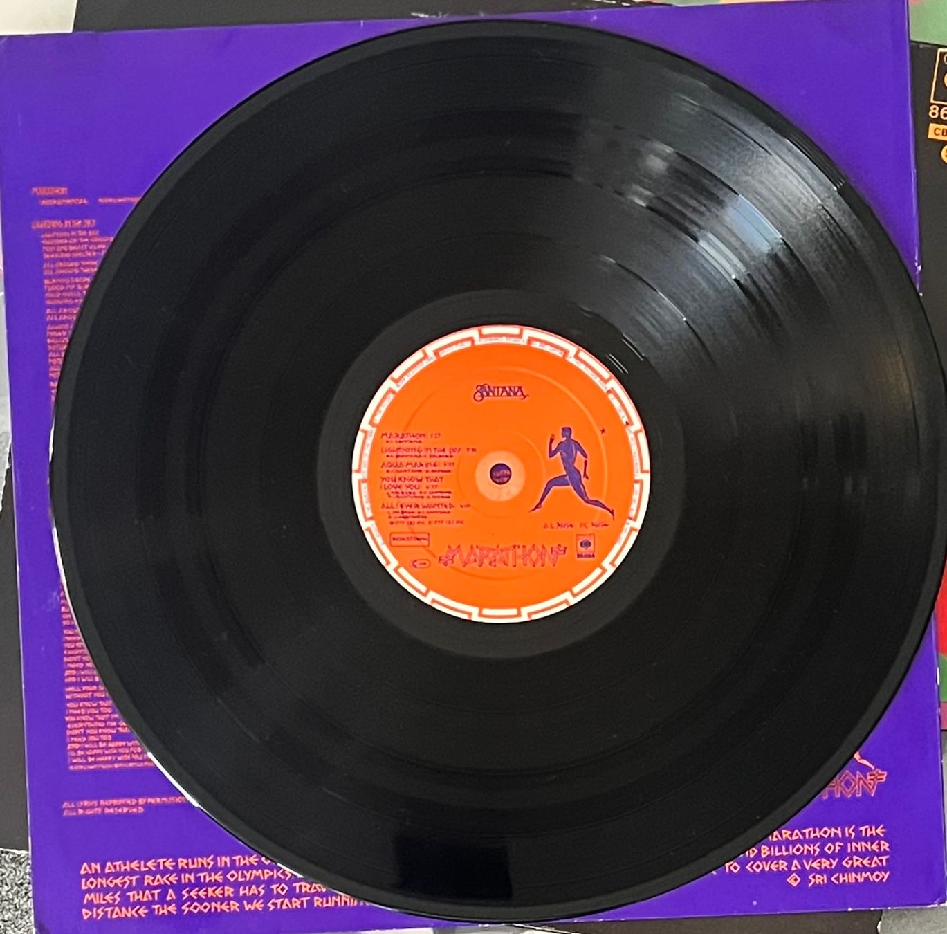 Dischi in vinile: SANTANA  -  MARATHON     -    Vinyl - LP – Usato da Horw venduto da Belowzero0 4
