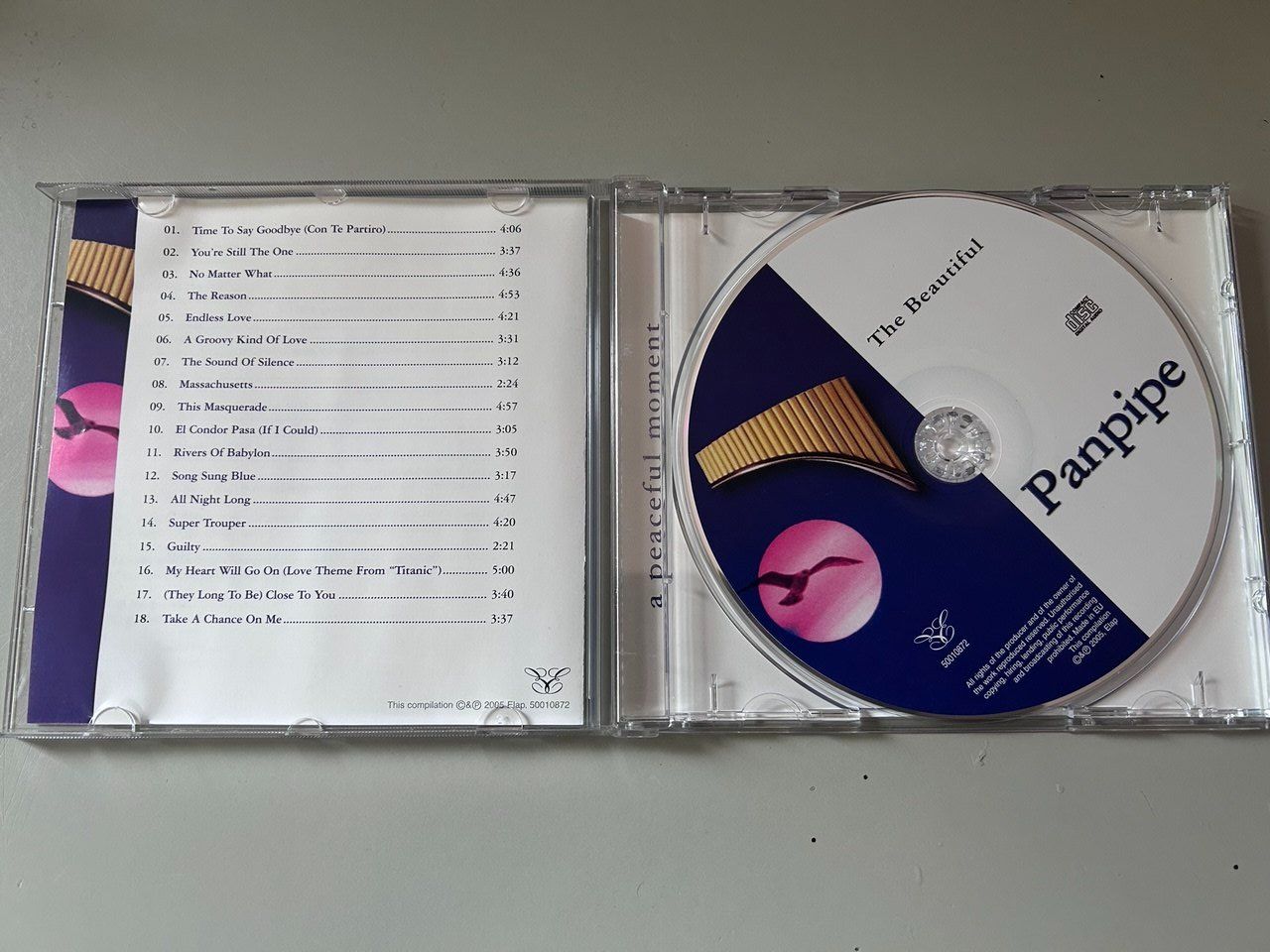 CD: The Beautiful Panpipe – Usato da Giubiasco venduto da LorisVale 2
