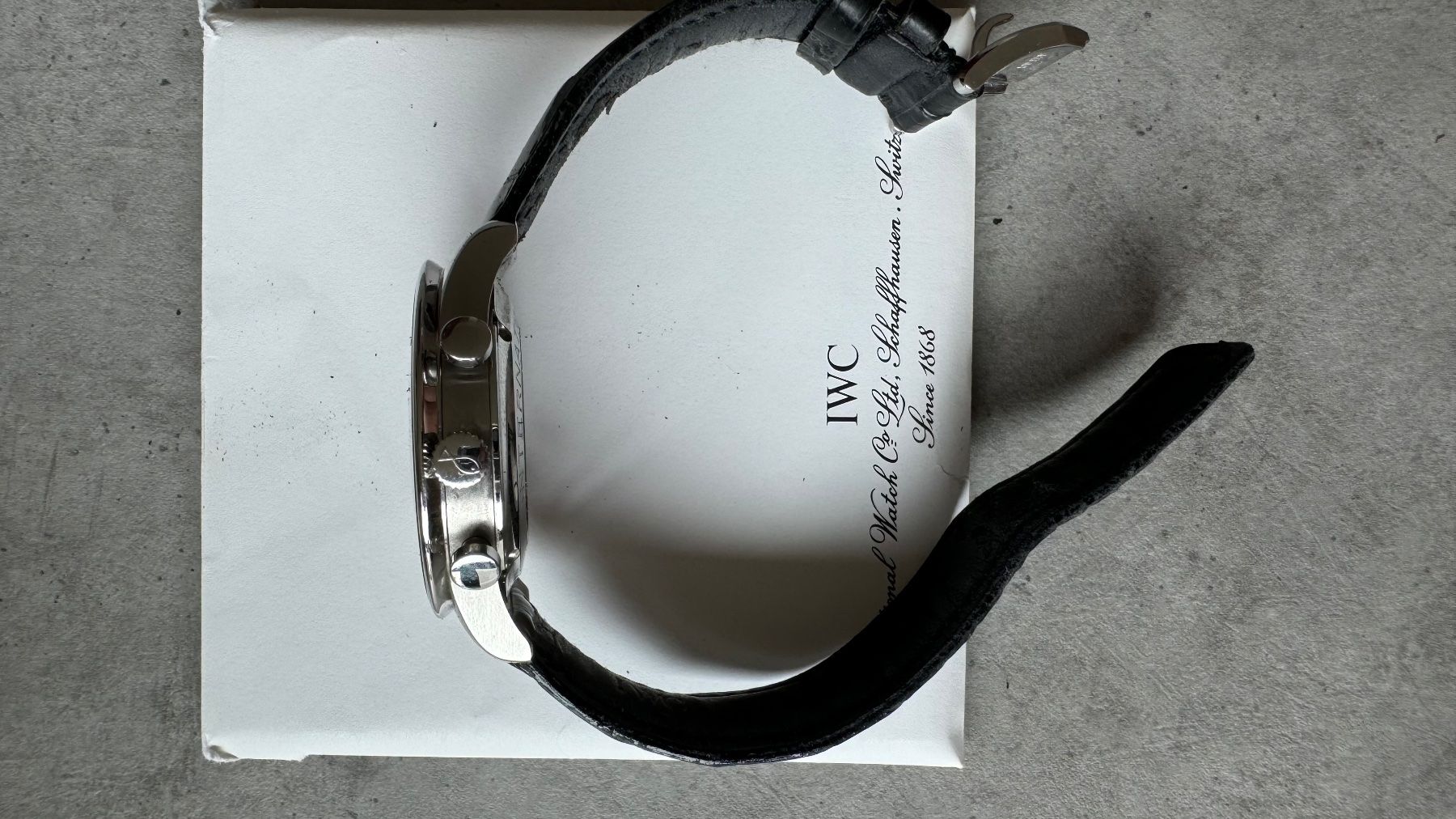 IWC Orologi: IWC CHRONOGRAPH PORTUGUESE 40mm FULL SET – Usato da Bubikon venduto da Mtr1608 9