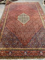 Dekorative alte Perser Teppich Bidjar fein geknöpft 
