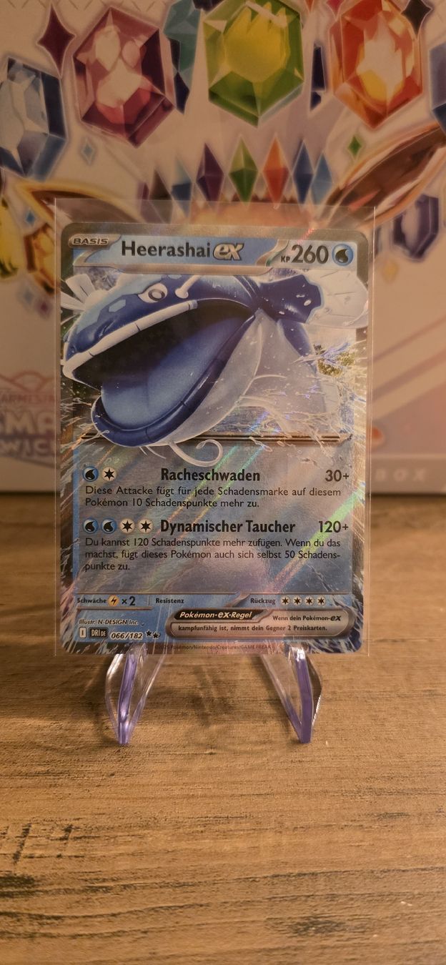 Pokémon Carte collezionabili: Heerashai ex ( DRI 066 ) DE – Nuovo (secondo la descrizione) da Goldswil venduto da downie84