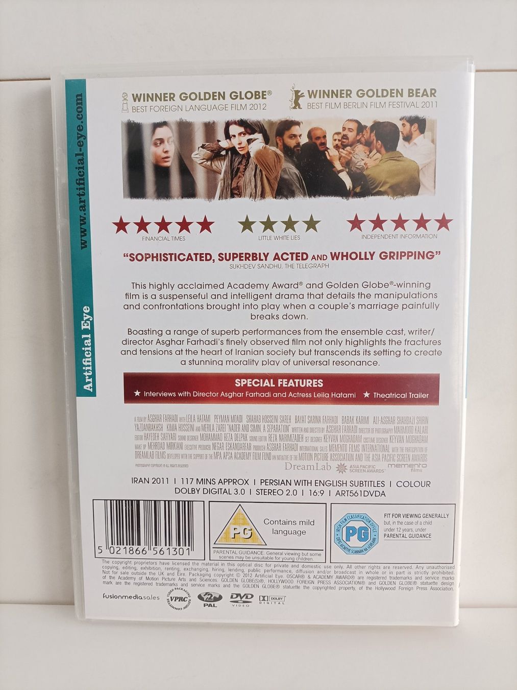 Tutti i DVDs: DVD A Separation (perse / ST anglais) – Usato da crans montana venduto da AB3963 2