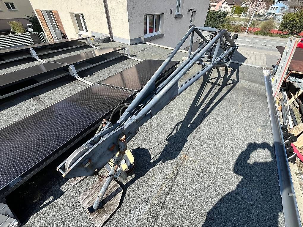 Gru: Manitou PT 1000 - Kranausleger mit Winde - Gittermast – Usato da Trübbach venduto da off-grid 2