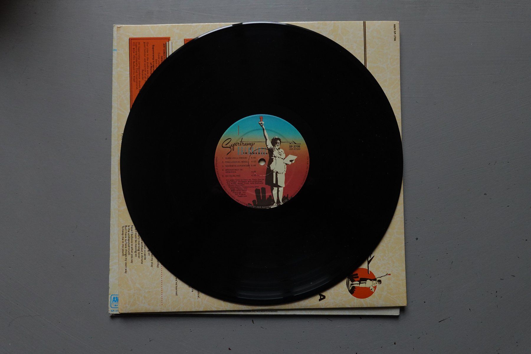 Dischi in vinile: Supertramp Breakfast in America – Usato da undervelier venduto da usc_7wvr 2