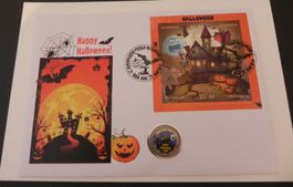 Münzbrief Österreich 2 EURO - Halloween