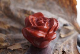 Rose aus  Jaspis Rot  ab 1.-      WOW   Räumung    (1)