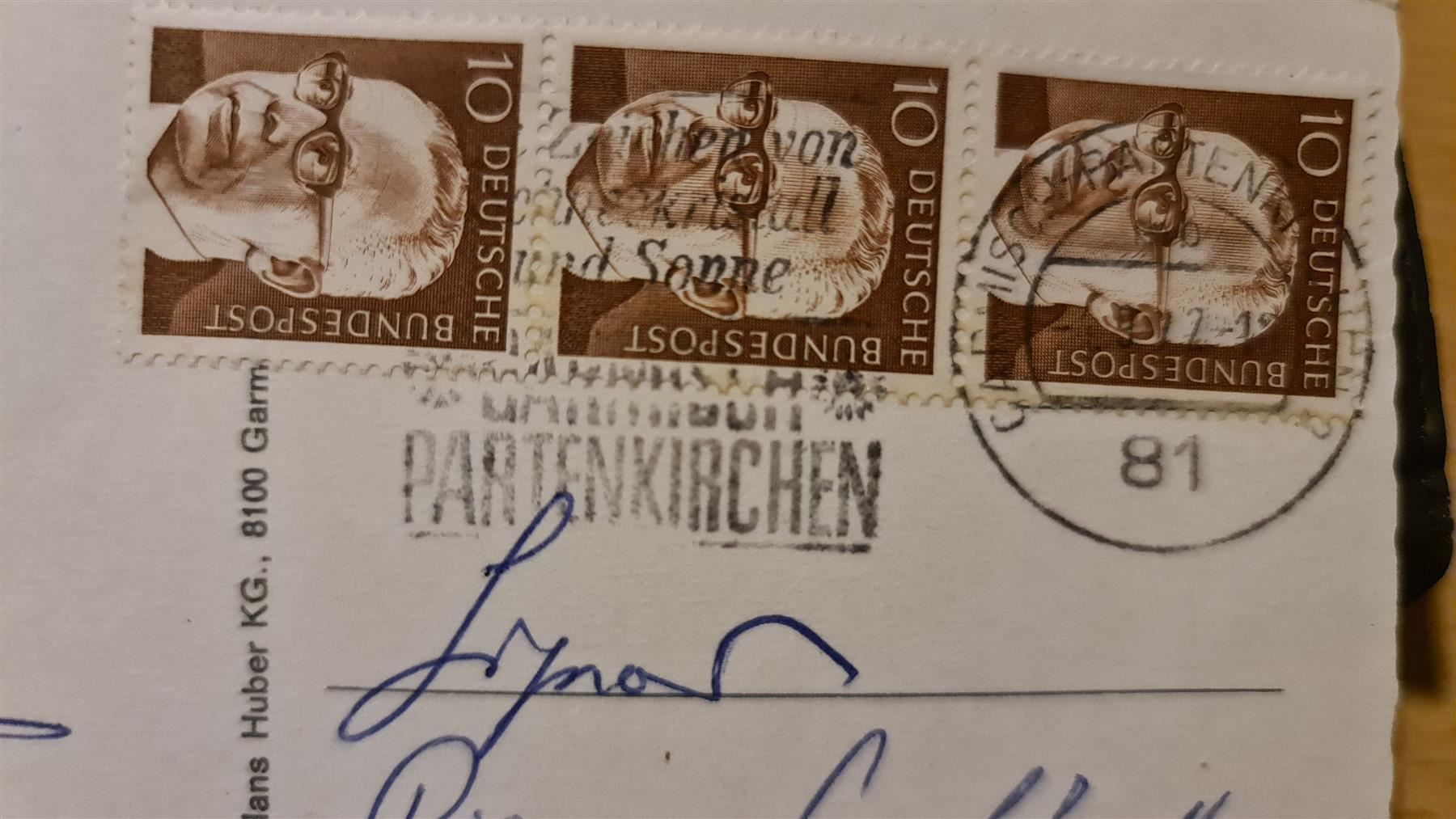 Cartoline postali: Ansichtskarte Büchsenmacher Rosi – Usato da Dintikon venduto da Vexi 1
