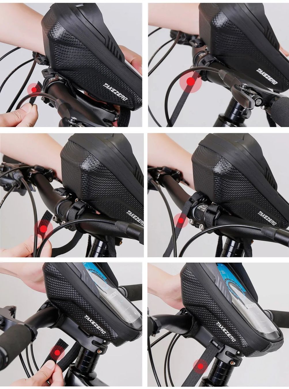 Borse: Fahrrad-Lenkertasche EVA mit Handyhalter – Nuovo e nell'imballaggio originale da Genève venduto da Anna-38 9