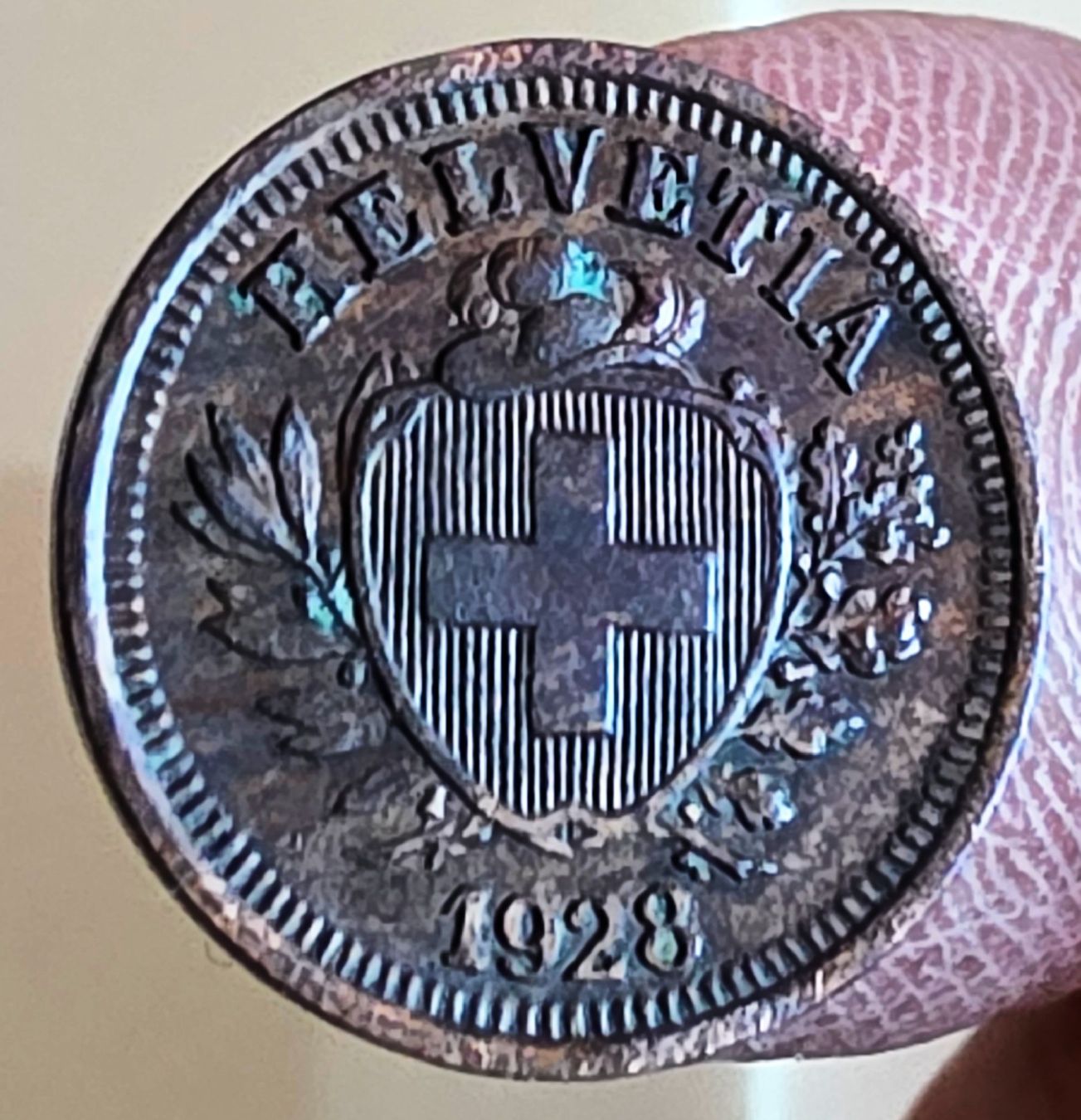 Tutti le monete: SCHWEIZ 1 RAPPEN 1928 – Usato da winterthur venduto da CoinPassion