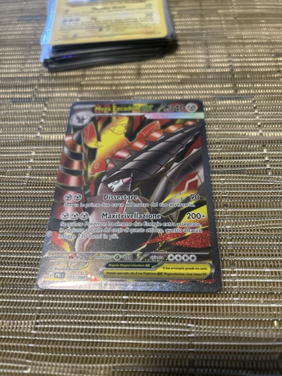 Pokémon Sammelbilder & Trading cards: Pokemon Mega Excadrill ex 103/084 – Gebraucht aus Bellinzona von hed_d2by