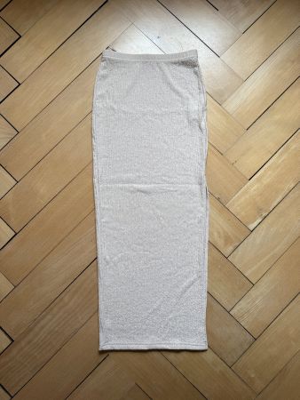 Bleistiftrock nudefarben XS