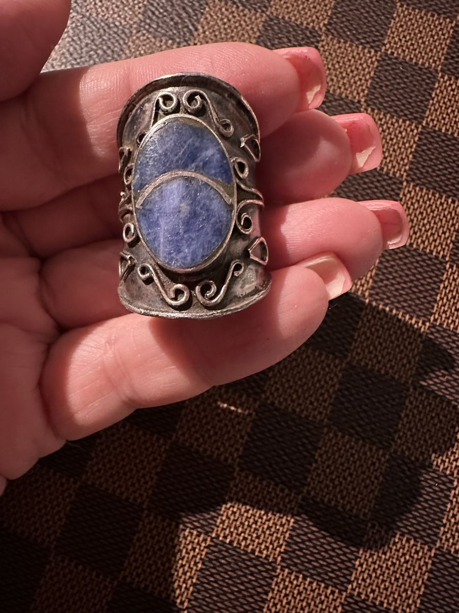 Ringe: Anello argento e lapislazzuli Gr 58 – Gebraucht aus Mendrisio von ketolin 1
