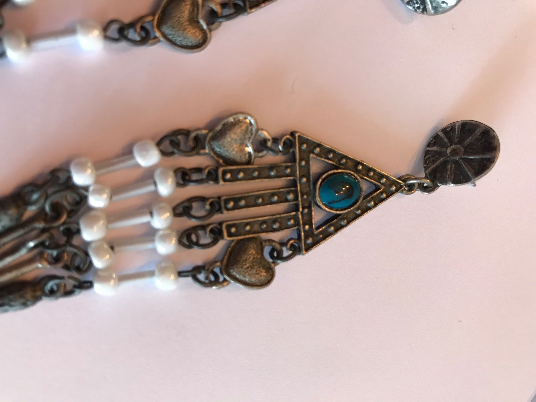 Orecchini pendenti & Orecchini a lobo: Boucles d’oreilles artisanales – Usato da Grimisuat venduto da eliseba88 3