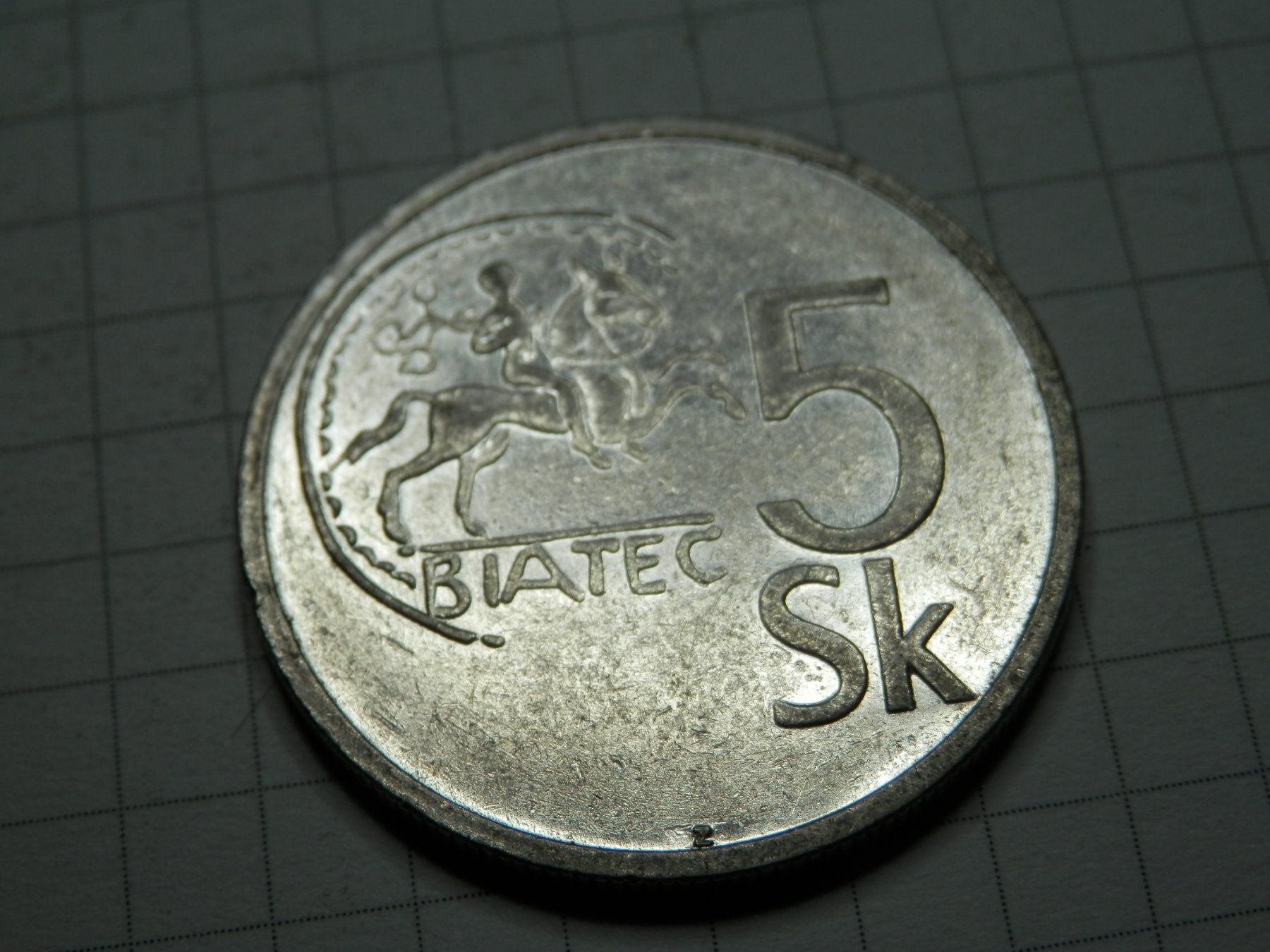 Tutti le monete: Slowakei  5 Kronen, 1993 – Usato da Weiach venduto da weiach81