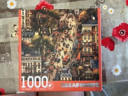 Puzzle 1000 Teile CREAFOMIFE Paris Strasse 700x500mm