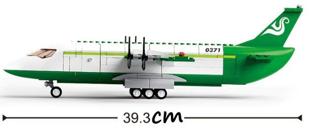 Kit di costruzioni: Frachter Flugzeug Bausteinset mit Minifiguren – Nuovo e nell'imballaggio originale da Oensingen venduto da CSCollectors 2