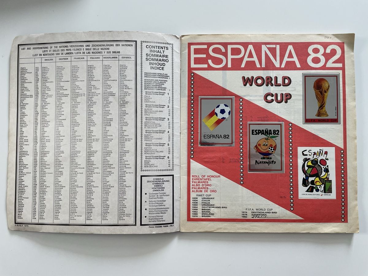 Panini Album: Album Panini WM 1982 – Usato da Evilard venduto da Leomau 1