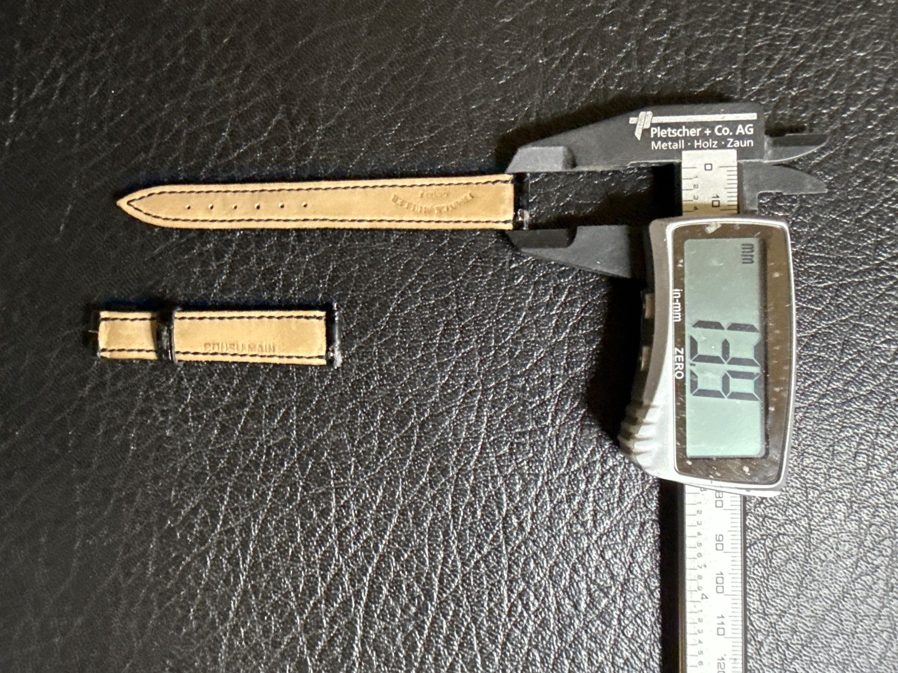 Franck Muller Bracciali & Braccialetti: Franck Muller Lederband Neu – Nuovo (secondo la descrizione) da Pfeffingen venduto da Allhandelklgwatches 2