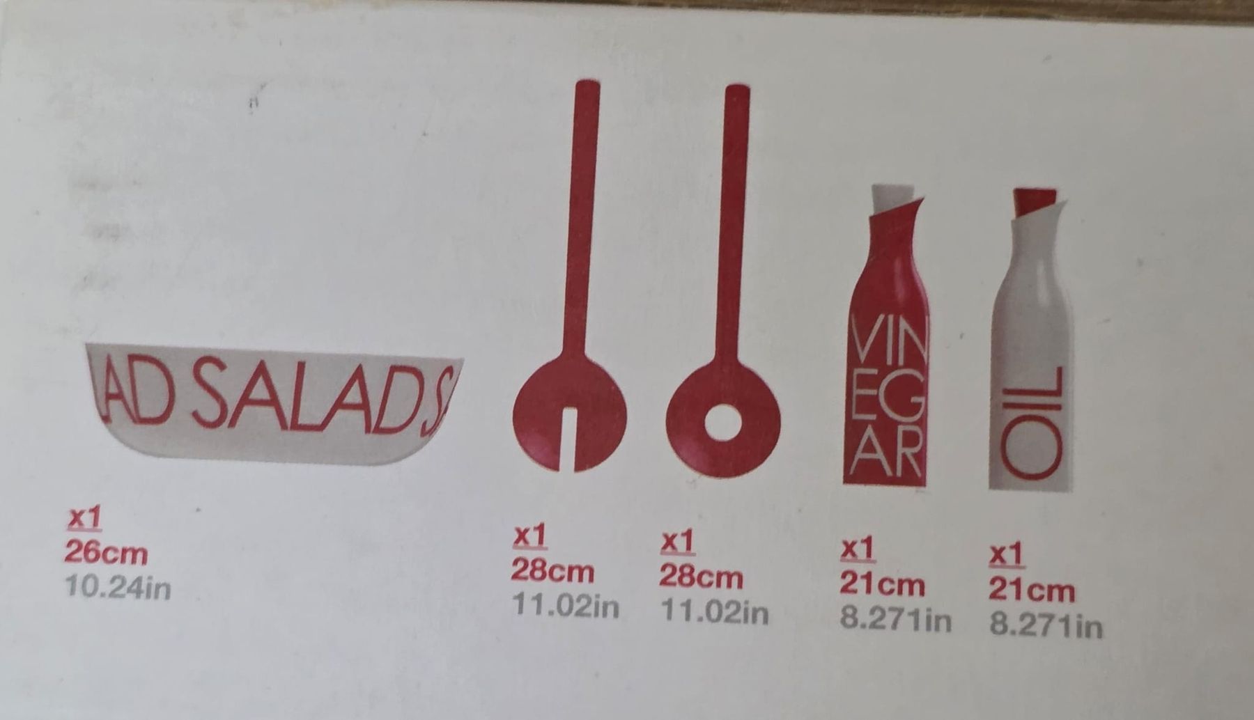 Ciotole: Salz&Pfeffer TASTE Salatset neu – Nuovo (secondo la descrizione) da Rheinsulz venduto da Dred 2