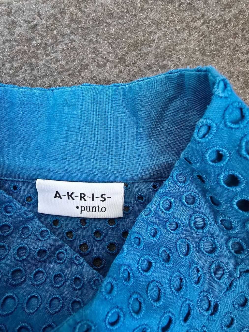Akris Top: Akris, F 36, Blau – Usato da Basel venduto da Inve 3