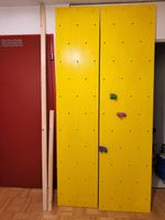 Komplette Boulderwand-Konstruktion