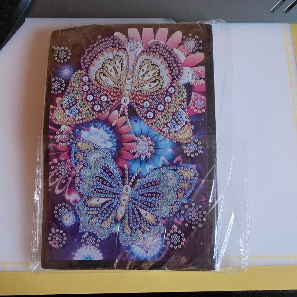 Kit bricolage: DIAMOND PAINTING NOTIZ HEFT – Nuovo e nell'imballaggio originale da Dintikon venduto da bonita099