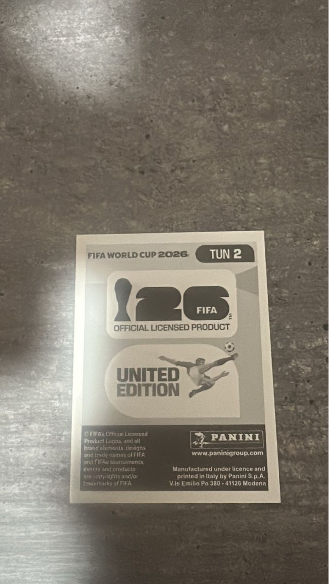 Panini Carte collezionabili: TUN 2 , FIFA WORLD CUP 2026 PANINI  – Nuovo (secondo la descrizione) da Frauenfeld venduto da 1PegPeg1 1