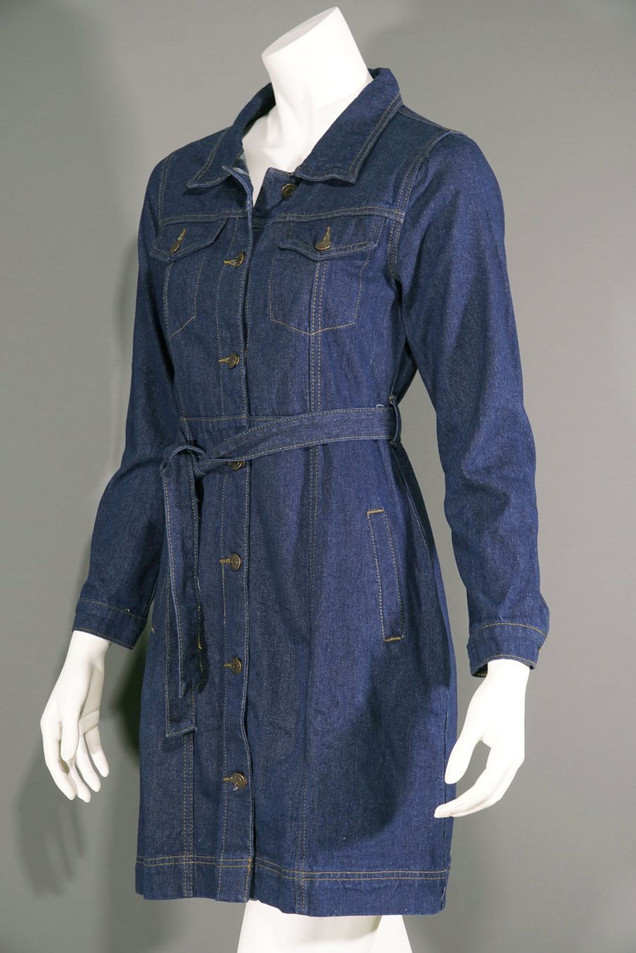 Zebra Vestiti: Blue Denim Jeanskleid oder Jeansmantel – Usato da Meggen venduto da 1Class2Hand